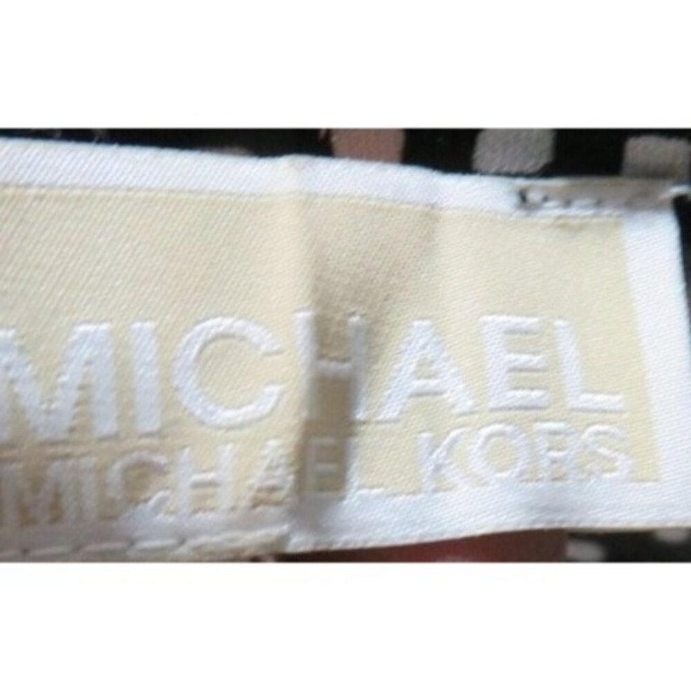 Michael Kors Core of Kors jersey petite long sleeve  polka dot boatneck dress NW - Picture 8 of 9